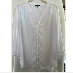 White Pintuck Blouse